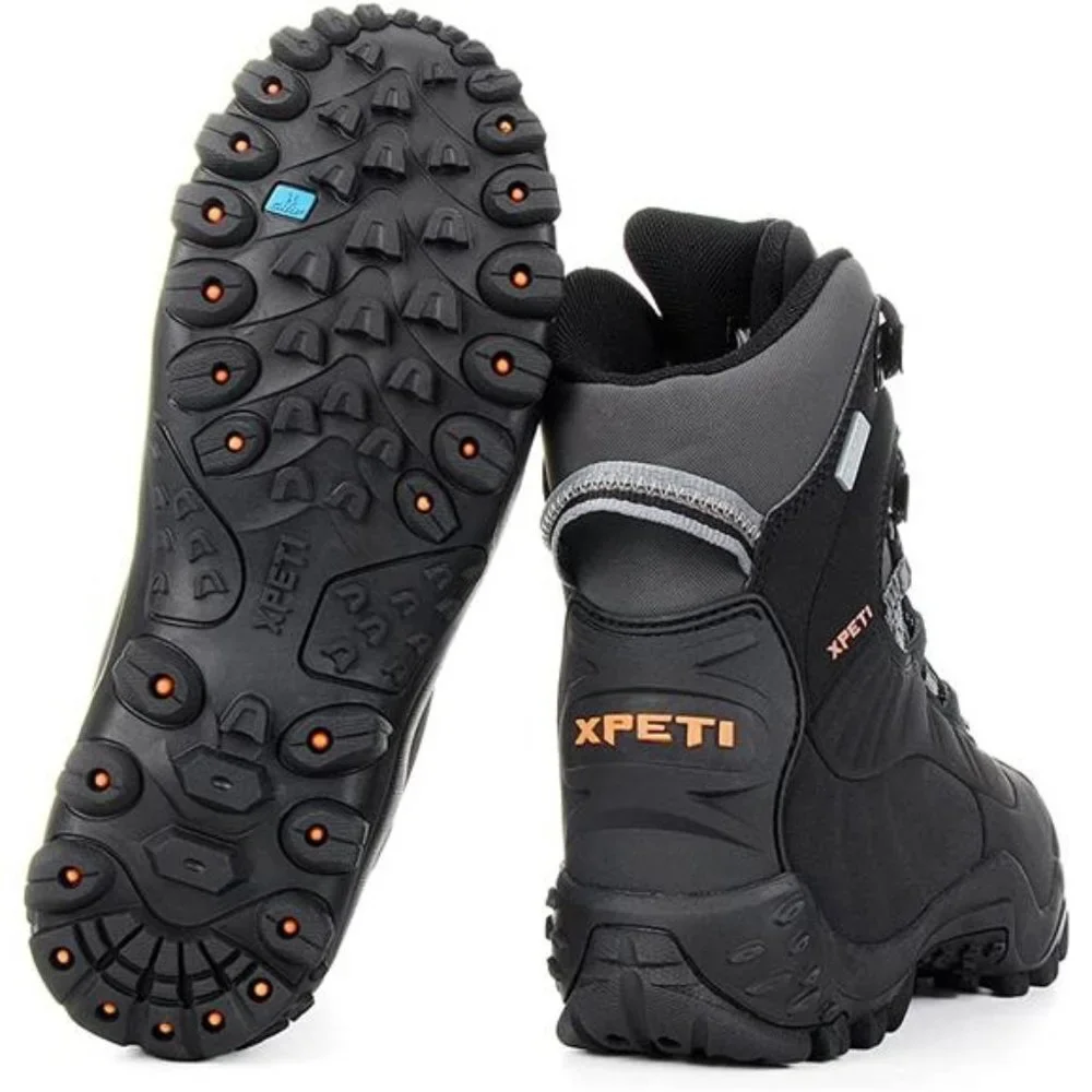 Men's Thermator Mid-Rise Lightweight Hiking Insulated Non-Slip Outdoor Boots